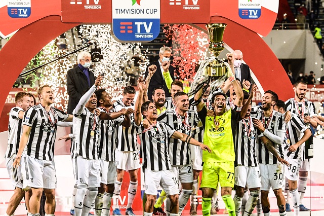 Juventus win the Coppa Italia