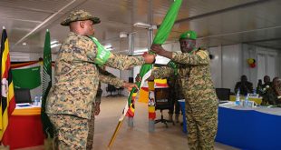 Gen Gaetano Omola takes charge of Uganda troops in Somalia