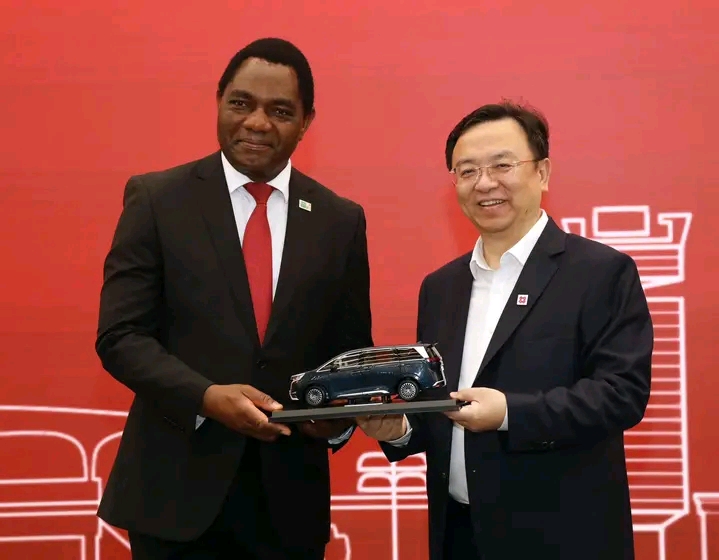 INTERNATIONAL: Hichilema invites BYD to invest in Zambia’s Electric Vehicle Future