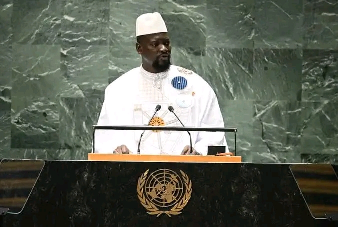 Guinea’s Doumbouya Challenges Western Democracy at UN Assembly