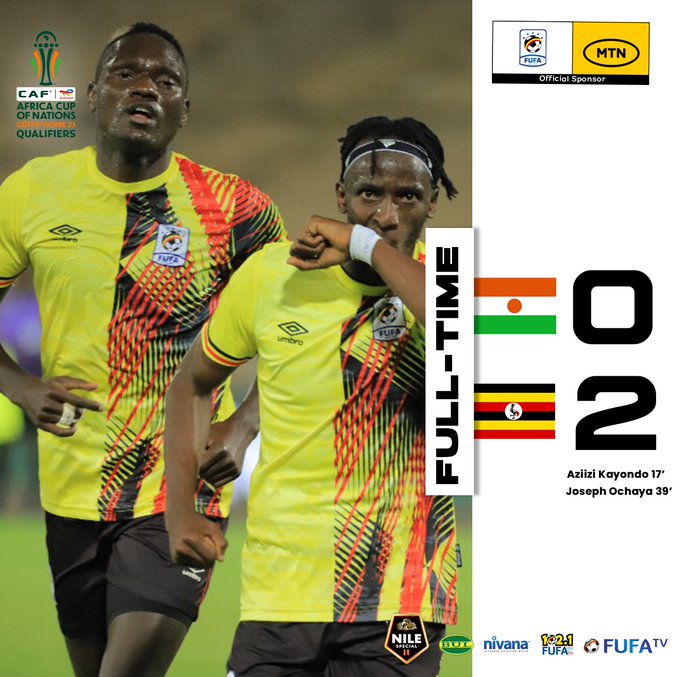 AFCON: Uganda Cranes fail to qualify again.