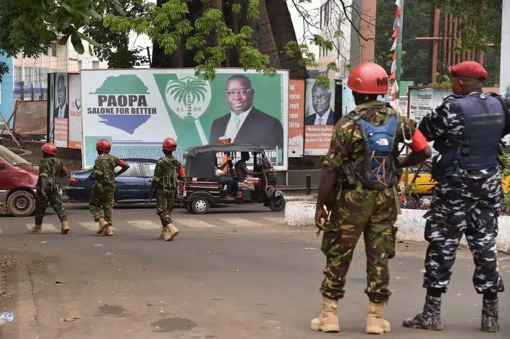 FOREIGN: Sierra Leone Enforces Nationwide Curfew Amidst Coup Attempt Fallout