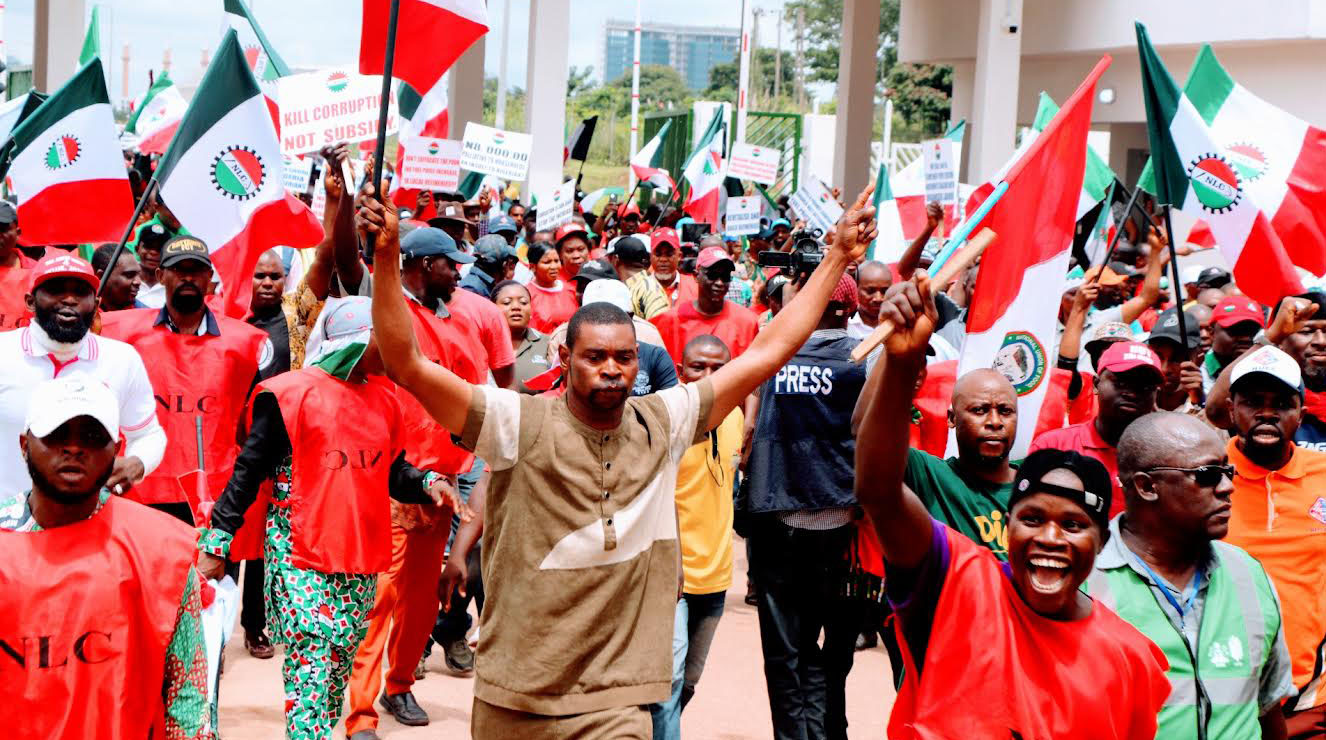 NIGERIA: Protest Launched by NLC Kicks Off in Lagos