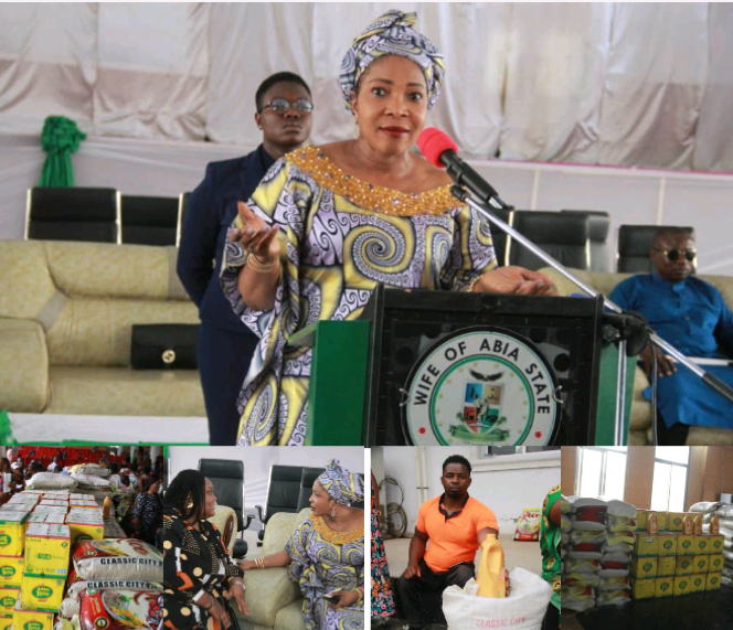 Abia Govt Initiates Data Capture for Persons with Disabilities, as Mrs Otti Distributes Food and other Relief Items