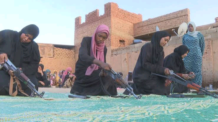 Sudanese Women Receive Combat Training Amid Ongoing Conflict