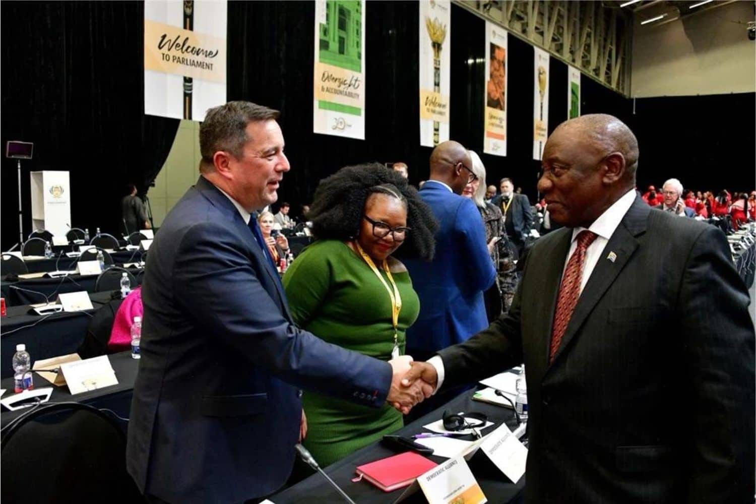 South Africa’s Ramaphosa Unveils New Cabinet, Appoints Steenhuisen as Agriculture Minister