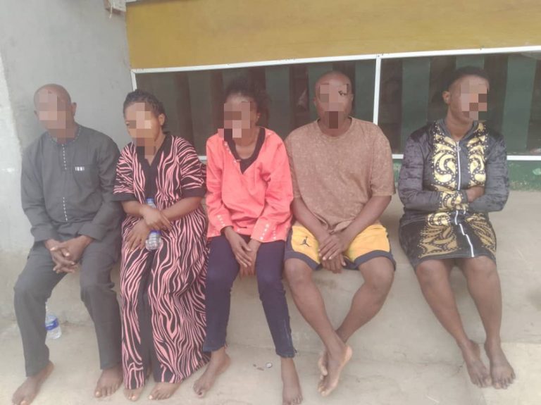 Couple buy baby from Lagos traffickers, arrested during naming ceremony.