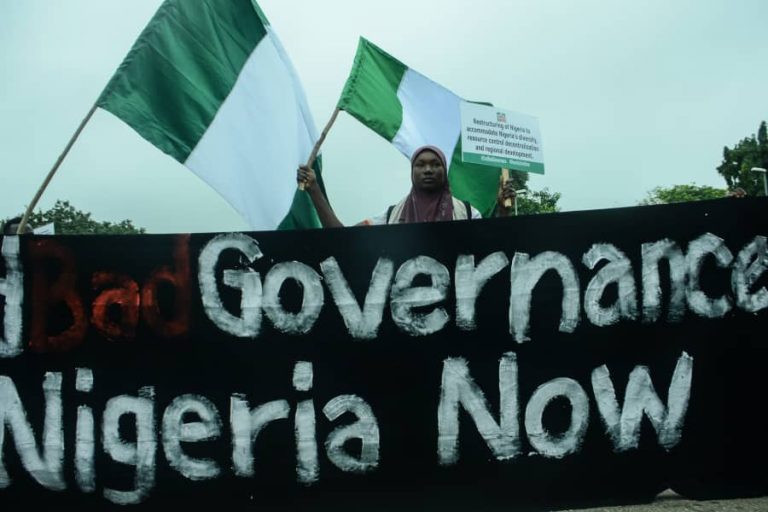 #EndBadGovernanceInNigeria: Protests resume in Lagos Monday, say Organisers .