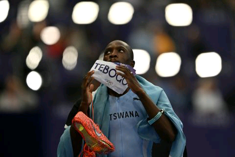 BOTSWANA: Botswana’s Letsile Tebogo Stuns Noah Lyles, Clinches Gold in the 200-Meter Race at Stade de France