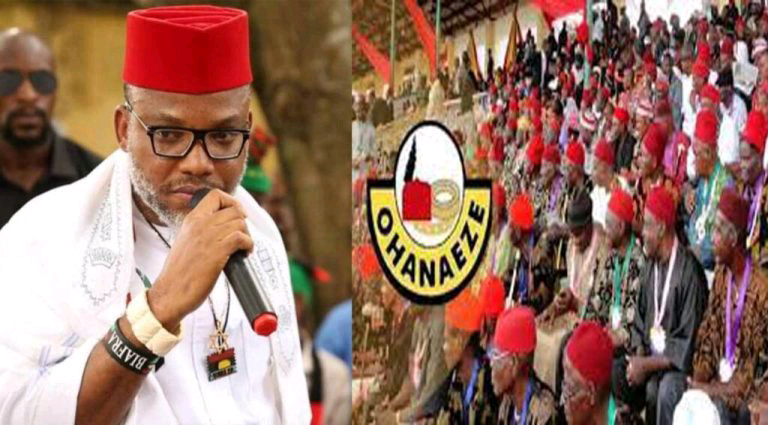 NIGERIA:Southeast Governors Accused of Sacrificing Nnamdi Kanu for 2027 Elections – Ohanaeze Ndigbo