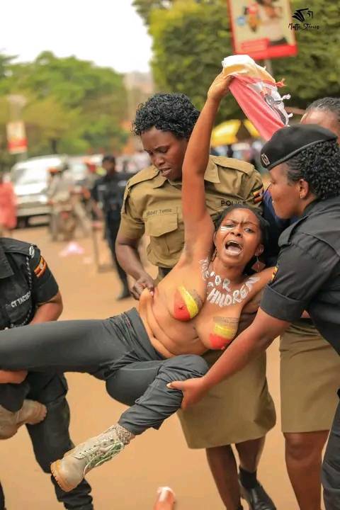 Ugandan Police Arrest Nude Anti-Corruption Protesters Near Parliament