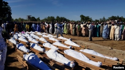 NIGERIA: Boko Haram’s Deadly Assault in Yobe Claims 87 Lives; 37 Bodies Recovered for Mass Burial.