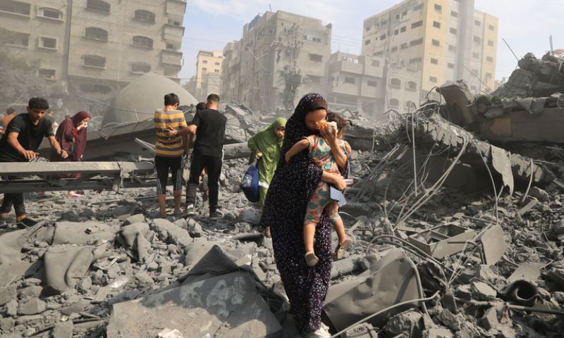 PALESTINE: Over 400,000 Palestinians Trapped in Gaza Amid Intensified Conflict